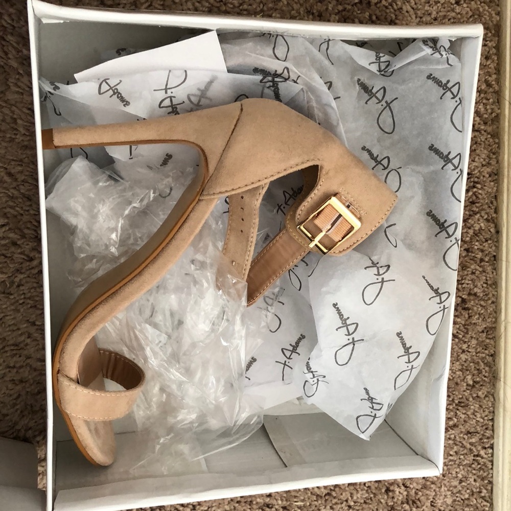 Suede Heel